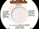 Rare Modern Soul 45:  PURE LOVE on SUN BELT (M-) HEAR