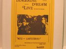 TANGERINE DREAM NETZ LAUTSTARKE LP LIVE COLOR RARE 1977