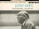 UK HMV asd 573 W/G Brahms, PO, Josef Krips M-
