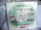 YES L.A. DANGERHOUSE CLEAR VINYL X GERMS BAGS EYES 1979