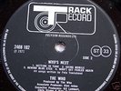 The Who WHO'S NEXT A1/B2 UK LP 1ST BARELY PLAYED  MINT-