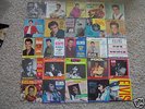 Lof (25) Elvis Presley 45rpm records & picture sleeves