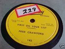 FRED CRAWFORD - STARDAY # 145