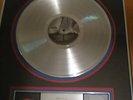 TOOL PLATINUM RIAA AWARD for UNDERTOW-- 3 DAY AUCTION