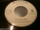 ELVIS PRESLEY - ROUSTABOUT / ONE TRACK HEART SP-45-139
