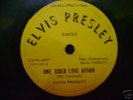 ELVIS KING OF ROCK & ROLL 78RPM