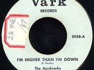 MICHIGAN GARAGE 45: AARDVARKS ''Higher' on Vark 1966