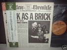 Jethro Tull Thick as Brick Japan Orig.LP OBI NEWSPAPER