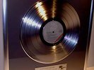 Elvis Presley d'or platine disque balise original