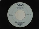 THE TEMPOS northern soul 45 DON'T LEAVE ME RILEY'S