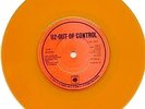 RARE U2 THREE OUT OF CONTROL ORANGE CBS N/M gratophone