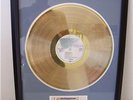 EAGLES Hotel California Gold LP Record + Concert Ticket