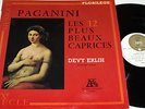 DEVY ERLIH Paganini 12 Caprices RARE ADES nearmint