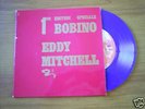 EDDY MITCHELL La mer  SINGLE VINYL BLEU HORS COMMERCE