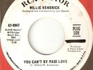 WILLIE KENDRICK BY PASS LOVE / LOVIN NORTHERN SOUL hear