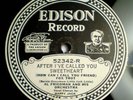 Edison Disc Record 52342 Rolfe/Friedman GREAT NOS