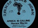 Horace Martin Africa Is Calling rare UK 12 Listen