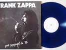 RARE Frank Zappa Got Zapped in 76 Blue Vinyl LP