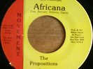 THE PROPOSITIONS Africana funk 45 MOVEMENT hear