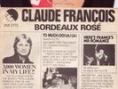 Claude Francois Bordeaux Rose UK PS. Factory Sample St.