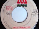 rare Jamaica Reggae 45 PAUL FREEMAN great tribulation
