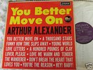 ARTHUR ALEXANDER LP--YOU BETTER MOVE ON HA-D 2457