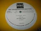 Jethro Tull - BBC Transcription Service