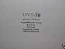 AC/DC LIVE 1976 Limited edition SPAIN