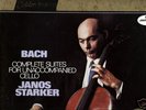JANOS STARKER/BACH/SUITES/SOLO CELLO/3 LP BOX