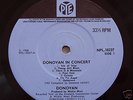 Donovan DONOVAN IN CONCERT RARE MONO 1ST UK LP MINT-