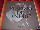 LP FABRIZIO DE ANDRE VOL 1° bluebell battisti beat 60'