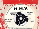 UK DEMO HMV 1958 - ELVIS PRESLEY- I'M LEFT,YOU'RE RIGHT
