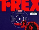 T.Rex Marc Bolan Metal Guru UK 7 Clear Vinyl 45 Glam
