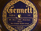 JAZZ78 - NEW ORLEANS RHYTHM KINGS GENNETT 5220