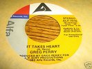 Greg Perry 80s SOUL 45 it Takes a Heart dj issue