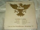 THE STRANGLERS RARE LIVE WHITE LABEL LONDON LADIES LP