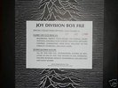Joy Division The Box File Italian 3 LP set no. 337