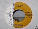 Ron Buford MORE SOUL Rare funk 45 on Camelot NEAR MINT