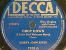 45)   78 RPM     SLEEPY JOHN ESTES     DECCA 7766  