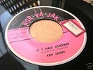 ROCKABILLY 45 KEN JAMES BUDDY HOLLY on NOR VA JAK M-
