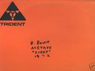 DAVID BOWIE 'ZIGGY STARDUST' 1972 TRIDENT ACETATE (X 2)