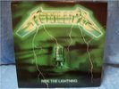 METALLICA RIDE THE LIGHTNING LP White Vinyl Green Cover