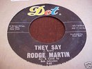 NORTHERN SOUL - RODGE MARTIN - DOT # 16394