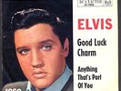 Elvis Presley  Rare Year-Cover 1962  Good Luck Charm