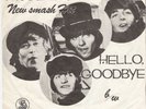 THE BEATLES  SOUTH AFRICA PS 45  HELLO GOODBYE