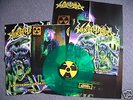 TOXIC HOLOCAUST An Overdose Of Death LP Posters & Patch