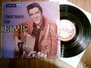 ELVIS' THE BEST OF ELVIS HMV MISPRINT LABEL