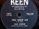 SAM COOKE You Send Me 78 KEEN Black Label #4013  E+