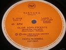 NIRVANA RARE DEMO DJ COPY ARGENTINE 7