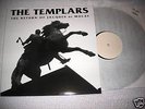 THE TEMPLARS - RETURN OF...TESTPRESS LP   RARE  OI,SKIN